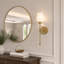 Backler Gold Wall Sconce