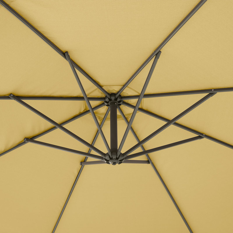Weekend 120'' Cantilever Umbrella, Yellow