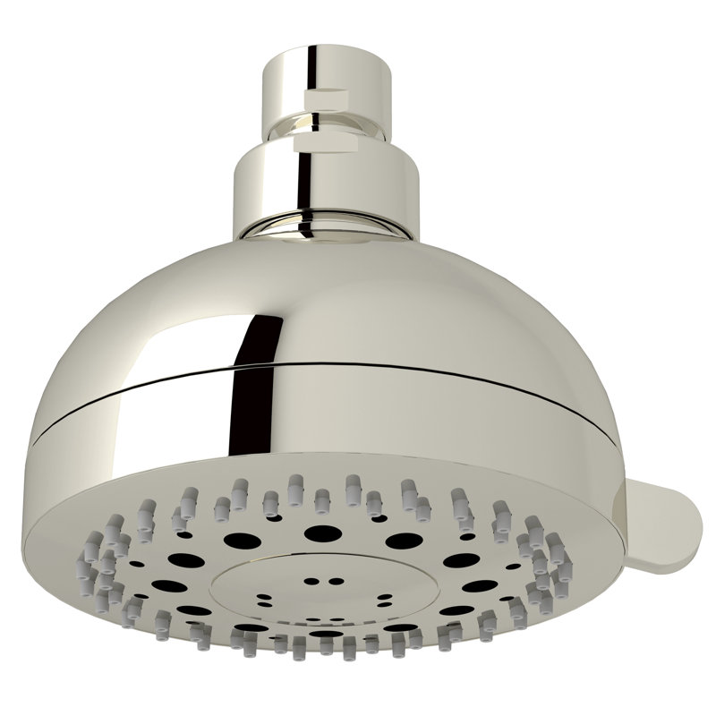 Rovato 4" 3-Function Showerhead, Polished Nickel