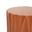 Table d'appoint cylindrique texturée en terre cuite MGO, table d'appoint pré-assemblée non assemblée, capacité de poids de 66 lb, tabouret multi-usage intérieur et extérieur pour le balcon du salon-2033883007-2033883004