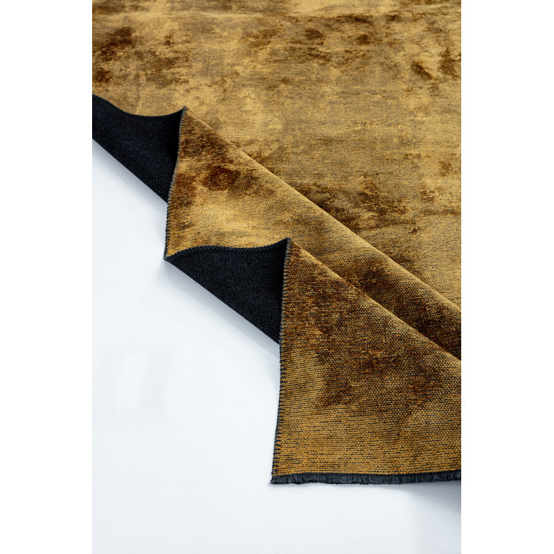 Tapis jaune Rapture, Rectangle 7 pi 10 po x 9 pi 10 po