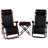 Rowell Outdoor Steel Chaise Lounge Set-1292136432