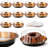 10 Pack 12in Round Cake Container and 10 Pack 10in Cake Boards