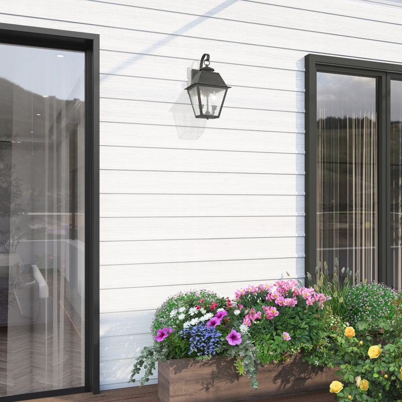 Lanterne murale d'extérieur Arnetria 2, Gris anthracite