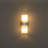 Viviana Eugenie 2-Light Steel Dimmable Armed Sconce-112934351-112934384