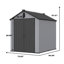Resin Plastic Storage Shed For Backyard Garden Big Spire Tool Storage