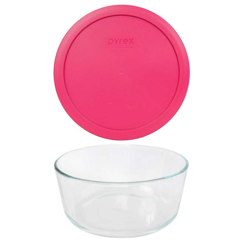 Contenant alimentaire 4 tasses, Rose fuchsia