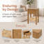 Table d'appoint en bois massif avec tiroir-68582396