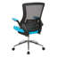 Chaise de travail en similicuir Eliphalet-1855732070