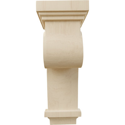 Corbeau à volutes l 4 1/2 po x P 5 5/8 po x H 12 po (paquet de 4)