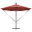 Umbrella with LED Strip Lights Polyester and Aluminium Outdoor Parasol-1633500814-1633500827