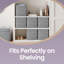 10 Pair Stackable Shoe Storage Box