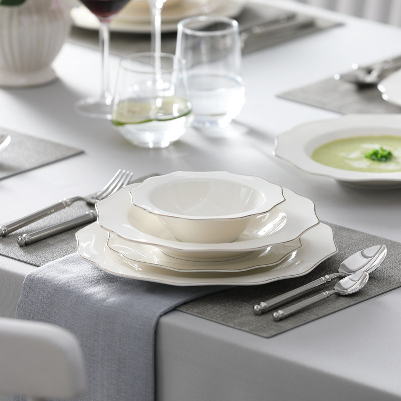 Piece Bone China Dinnerware Set - Service for 8