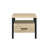 Practical One Drawer Nightstand with Single Tier Shelf, Perfect for Organizing Bedroom Essentials and Complementing Room Decor