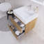 Ensemble de meuble-lavabo mural simple 24 po Babajide-1781100009