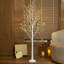 Warm White Copper Wire Tree Shaped Light(Set Of 3)