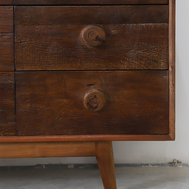 American-style retro light luxury sideboard