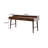 Simple Rectangle Nut-brown Solid Wood Writing Desk