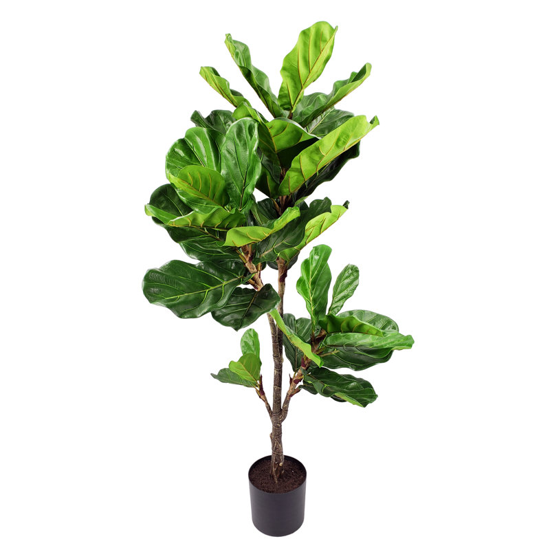 Faux Fiddle Leaf Fig Tree in Pot