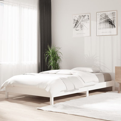 Jigme Solid Wood Bed