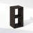 Latitude Run® Cubic Open Back Multipurpose Clothing & Closet Storage Organizer Shelf, 2-Cube-1767779493
