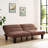 Twin 66.75'' Upholstered Convertible Sofa-1805722996
