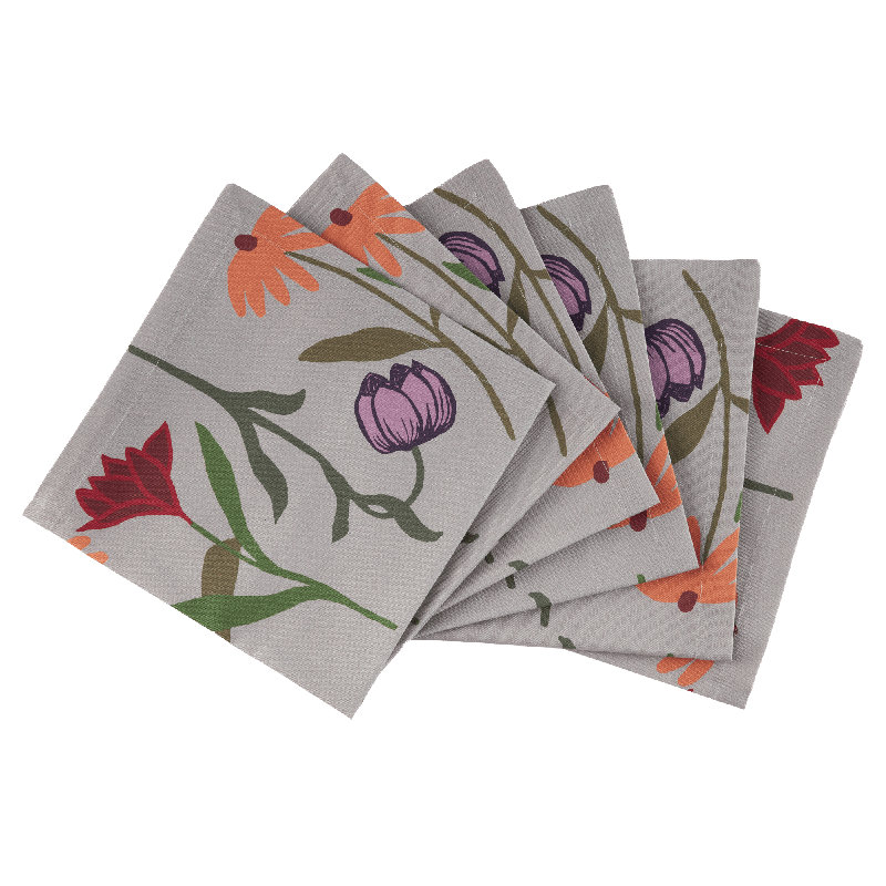 6 Napkins Picnic on the Meadow