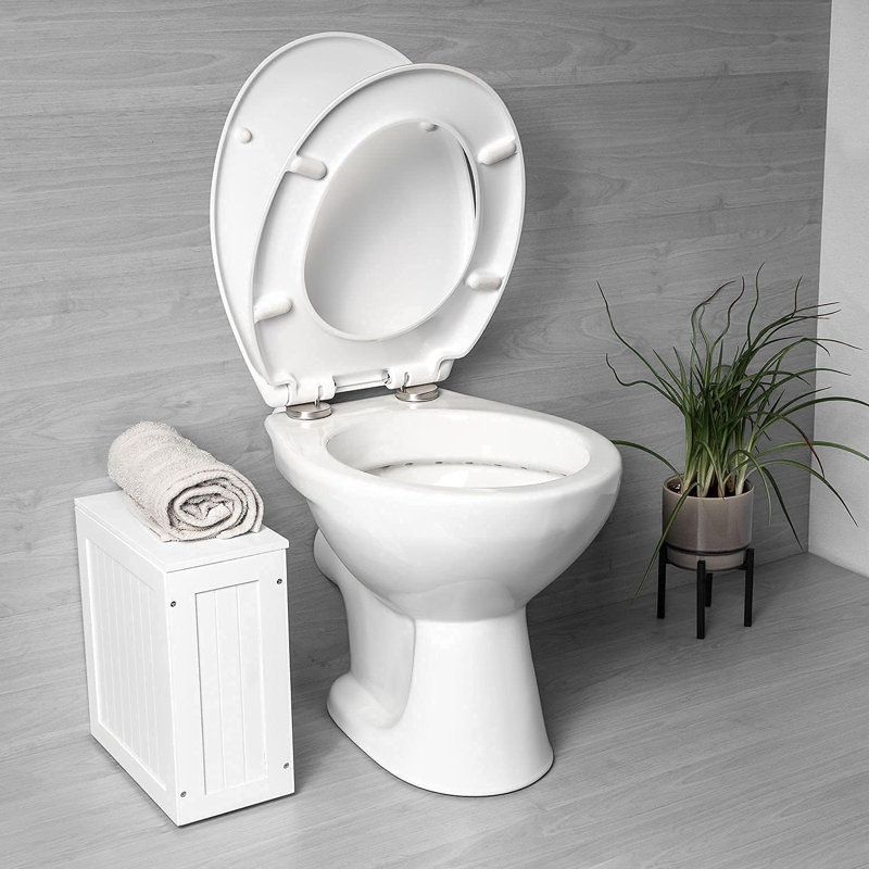 Ballenger Soft Close Elongated Hard Toilet Seat