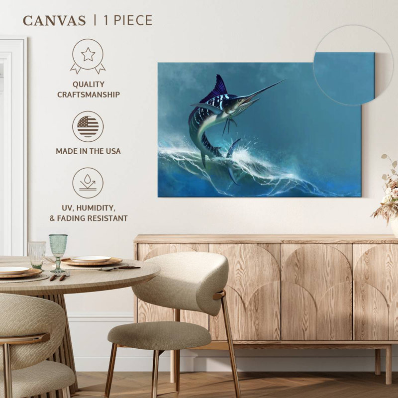 Marlin Jump, 34" H x 51" W