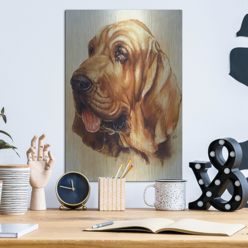 «Blood Hound» par Barbara Keith, H 16 po x l 12 po