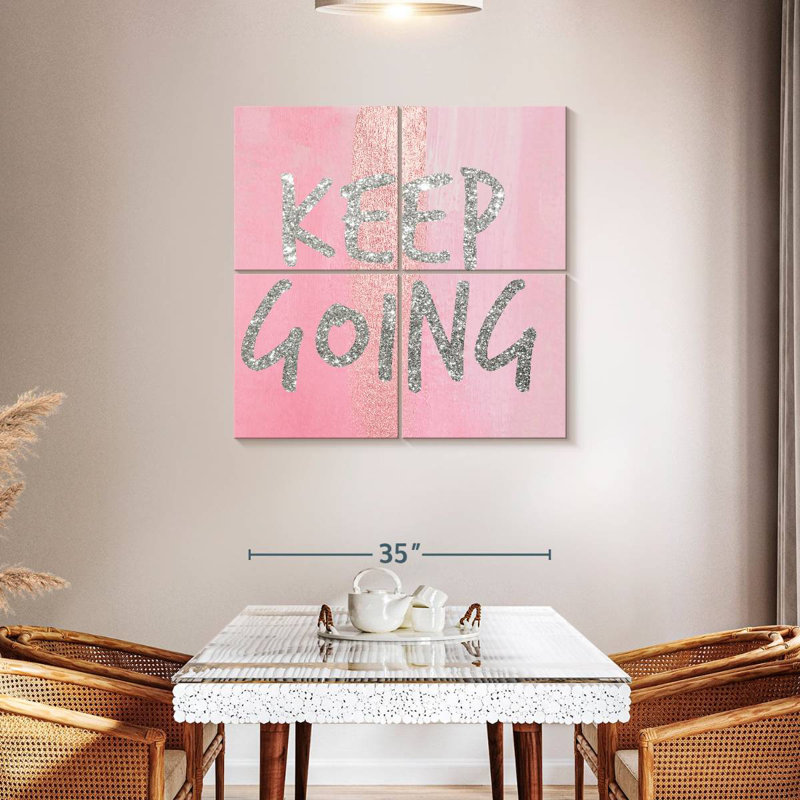Tergel Keep Going III, 38" H x 38" W