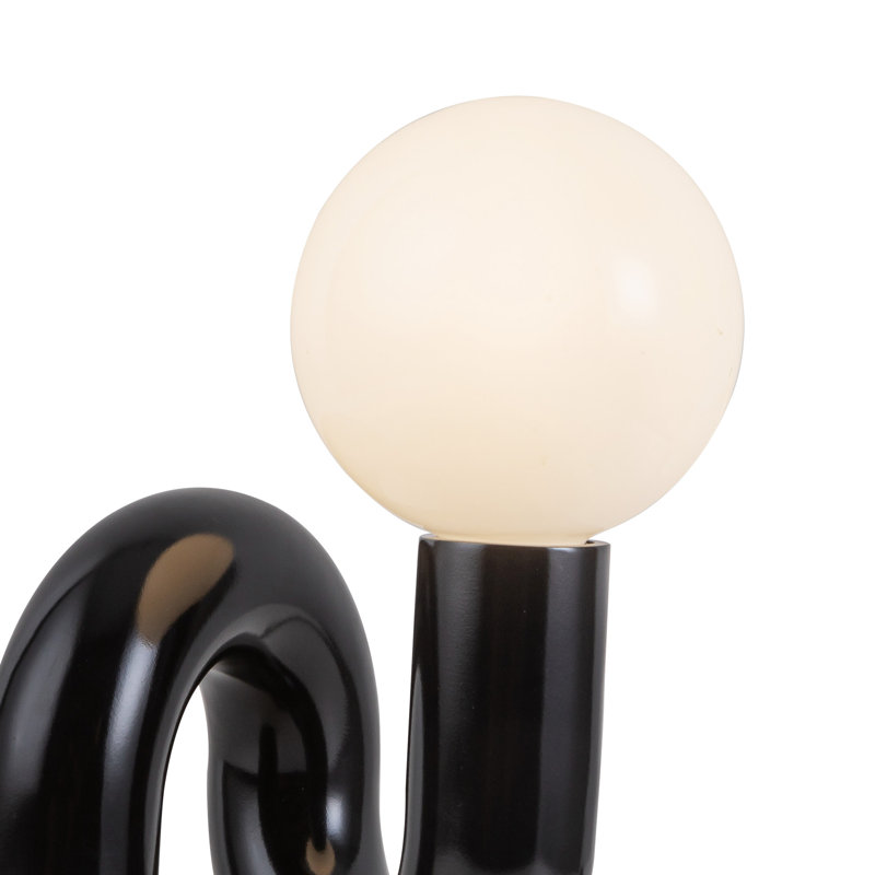 Metal Novelty Lamp, Matte Black