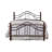 Alyson Steel Open-Frame Headboard-675825348