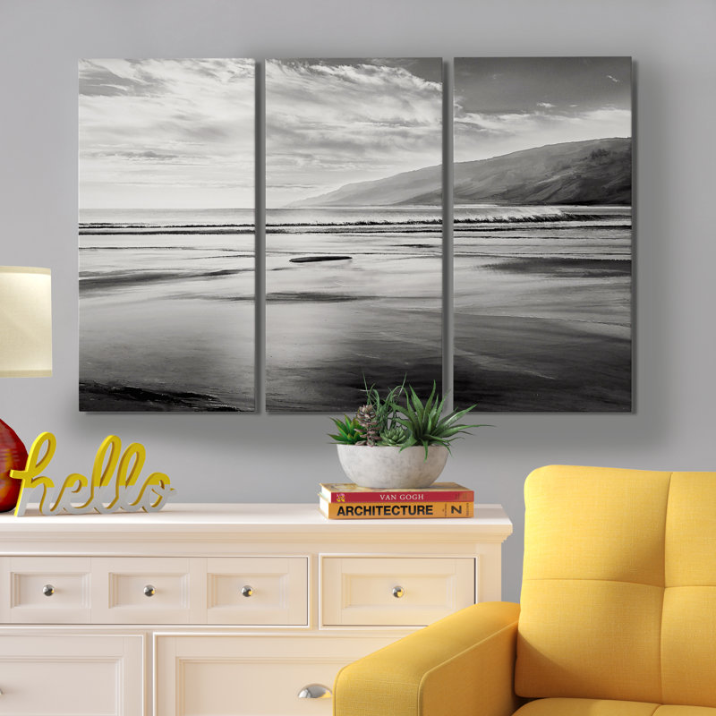 " Contemplating Dreams " 3 - Pieces, 24" H x 36" W x 1.5" D
