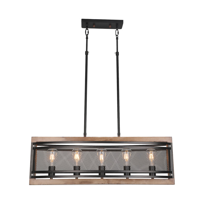 5-Light Farmhouse Pendant Light