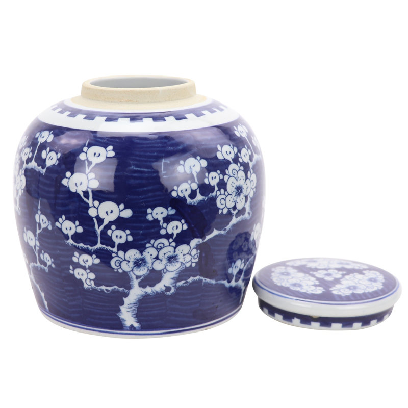 Mcbrayer Handmade Porcelain China Ginger Jar