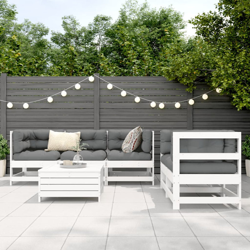 62cm Wide Patio Sofa with Cushions