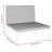 Vidaxl Garden Sofa Dark Gray