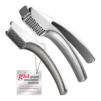 Gourmet Easy Stainless Steel Garlic Press