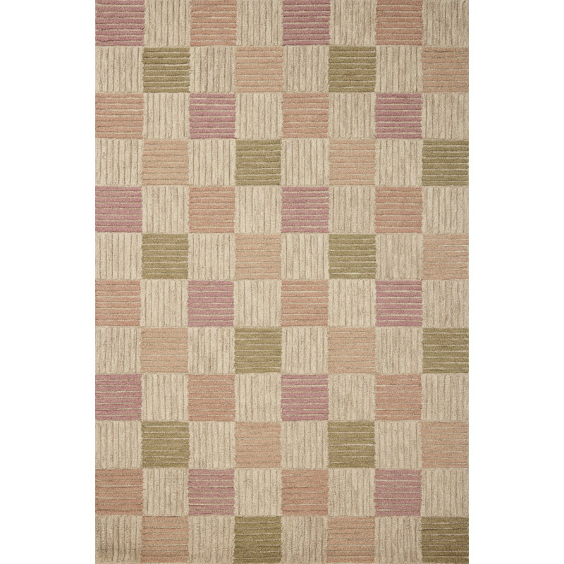 Brigette Romanek Madi Natural / Multi Area Rug, Rectangle 3'6" x 5'6"