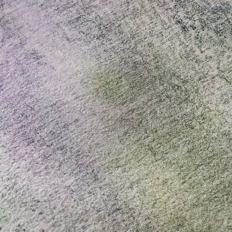 Tapis mauve Premium lavable à la machine Cerrito AMF505, Rectangle 2 pi 6 po x 3 pi 10 po