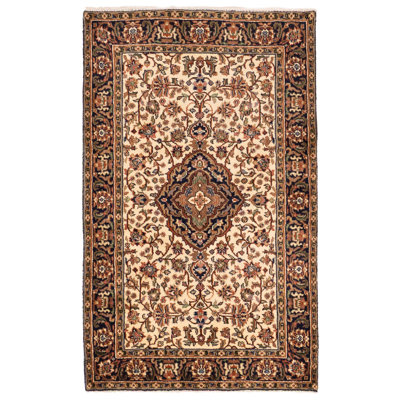 Royal Mahal Cream Rug 3'1" x 4'11"