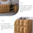 Retro Burlywood Solid Wood Sideboard