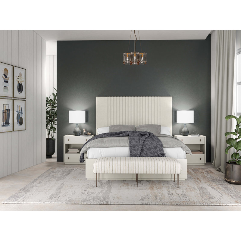 Upholstered Bed, King