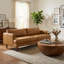 Canapé Mid-Century moderne en cuir véritable Livingston-1434067833-1434067783