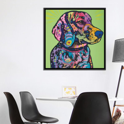 « hank b. », impression sur toile
