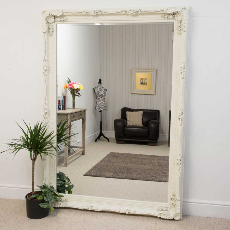 Fallin Flat Wall Mirror, Cream