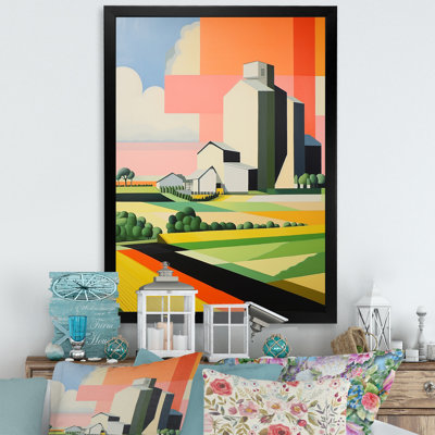 «Tarquility In The Countryside II», reproduction sur toile