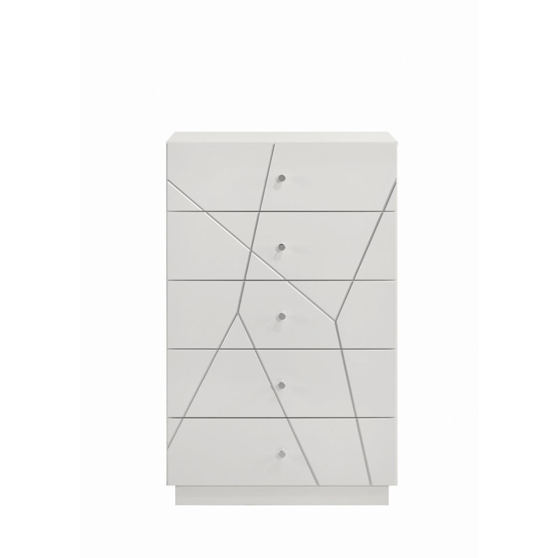 Chest With Spacious Drawers For Storage, Bedroom Storage Chest For Organized