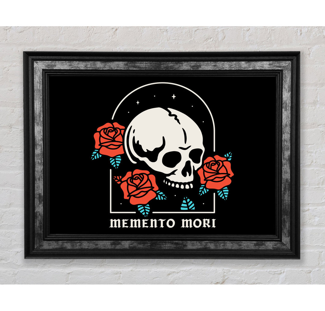 Memento Mori - Einzelne Bilderrahmen Kunstdrucke